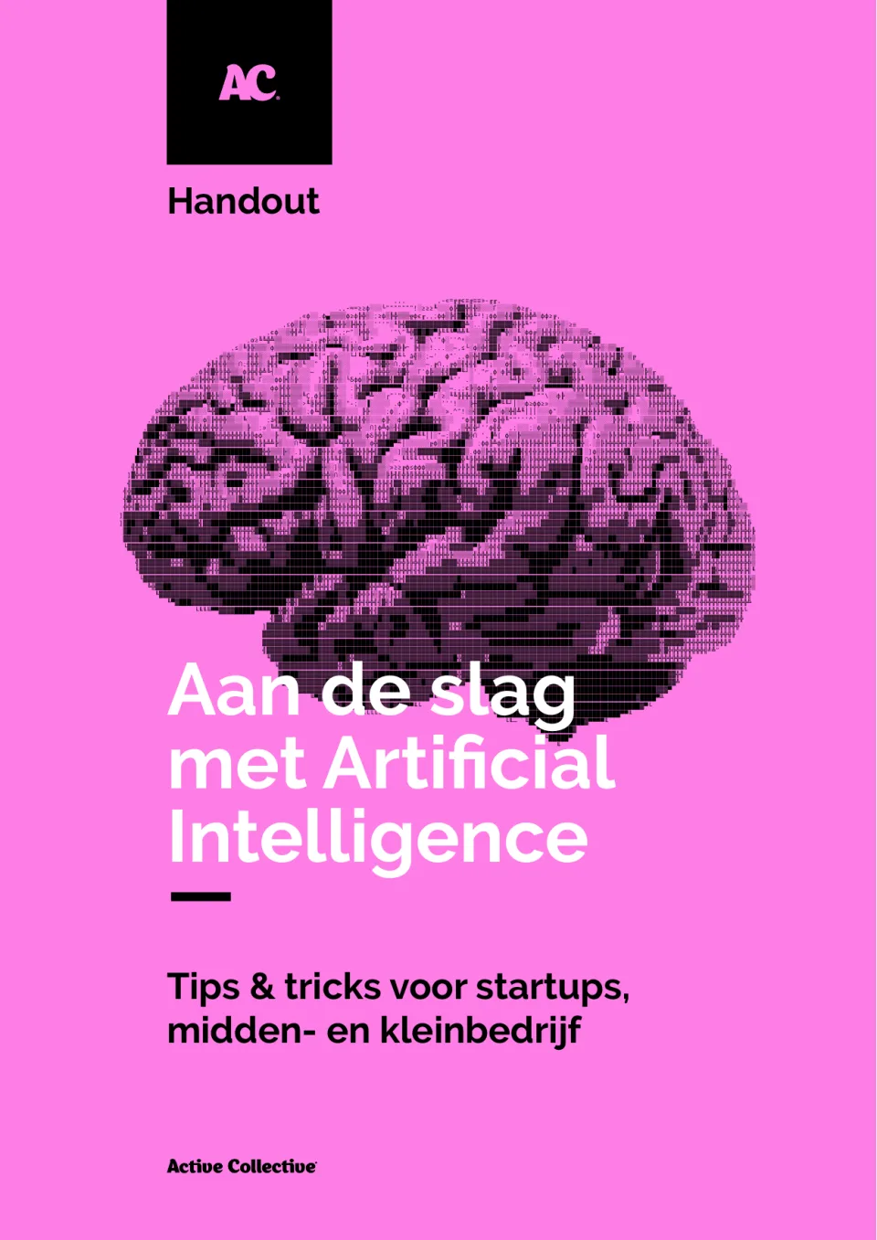 Voorpagina van Aan de slag met Artificial Intelligence