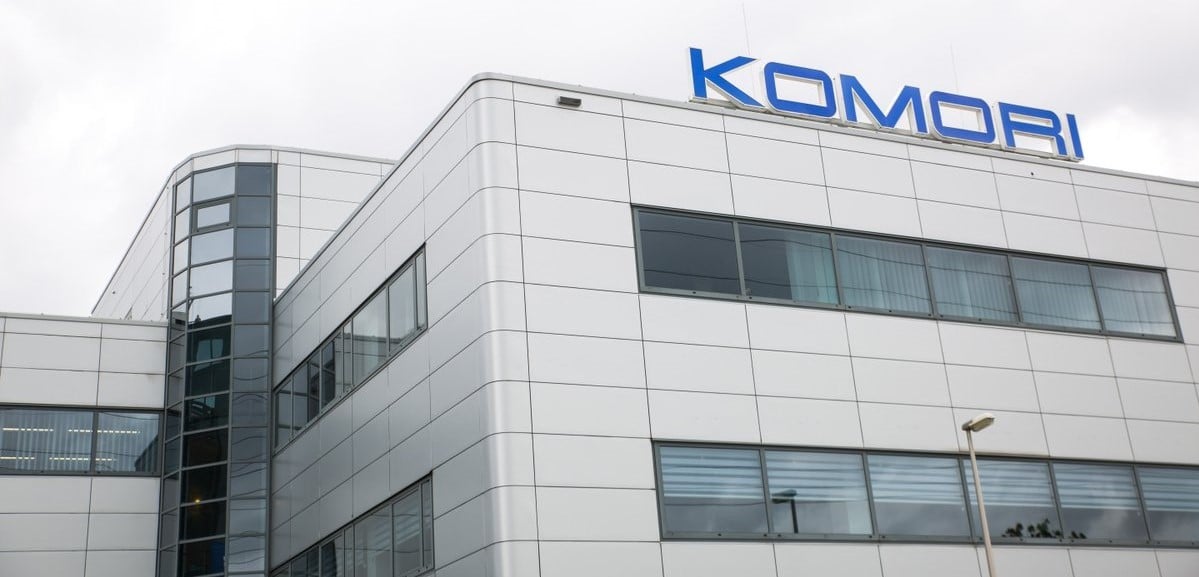 Schermafbeelding van het Komori-dealerportaal