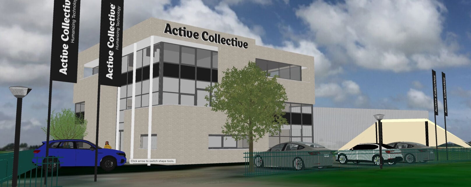 Mockup nieuw pand
